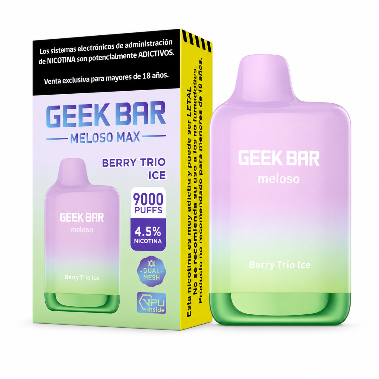 Vaper Desechable Meloso Max 9000 Puffs