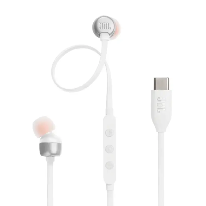 Audífonos JBL T310C, variante BLANCO USB-C, vista 1