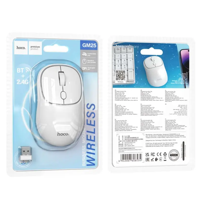 Mouse Hoco Bluetooth GM25
