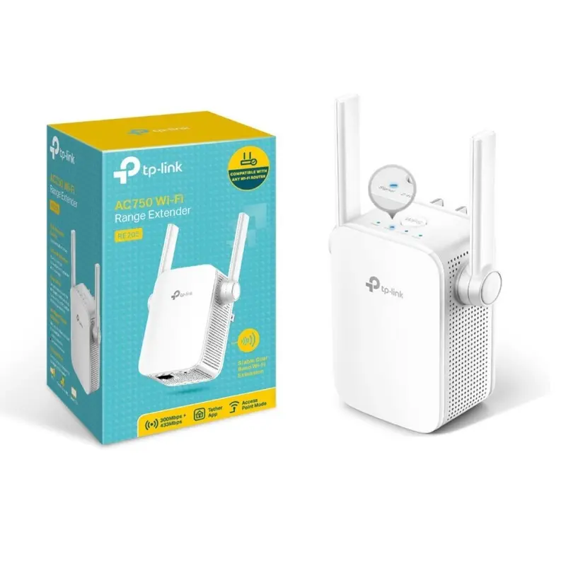 Mesh Wifi Extender Tp Link RE205 AC750 Dual Band